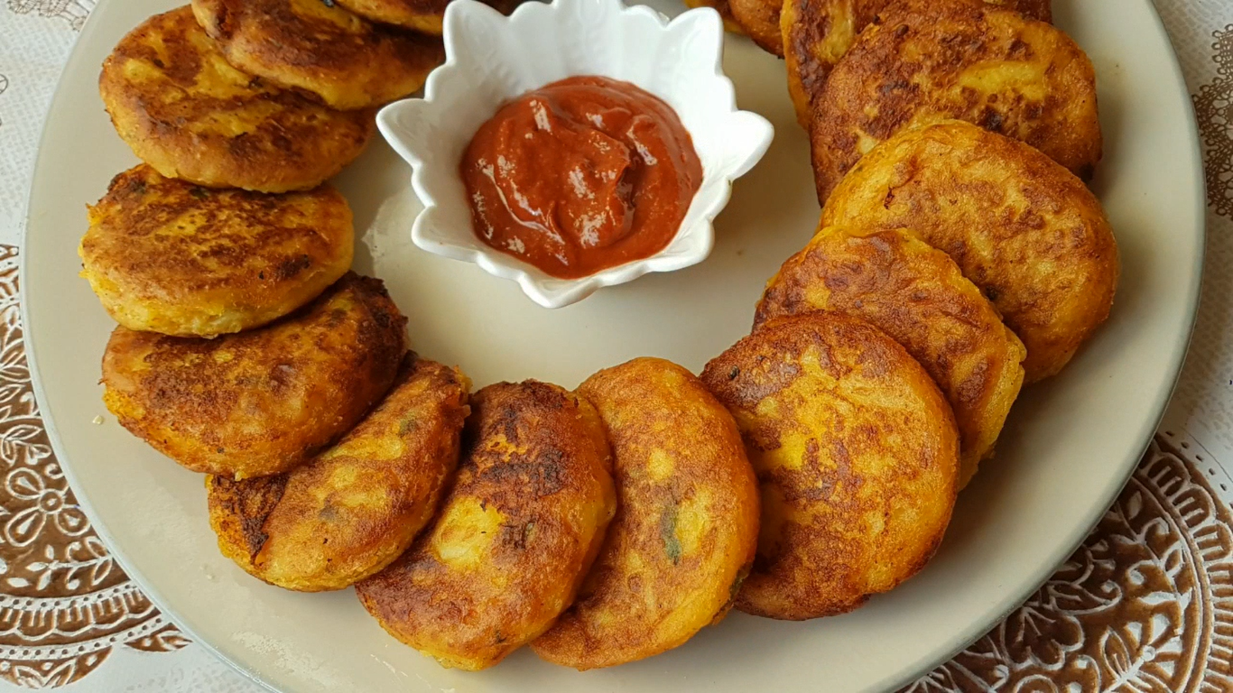 Moroccan Spicy Potato Fritters